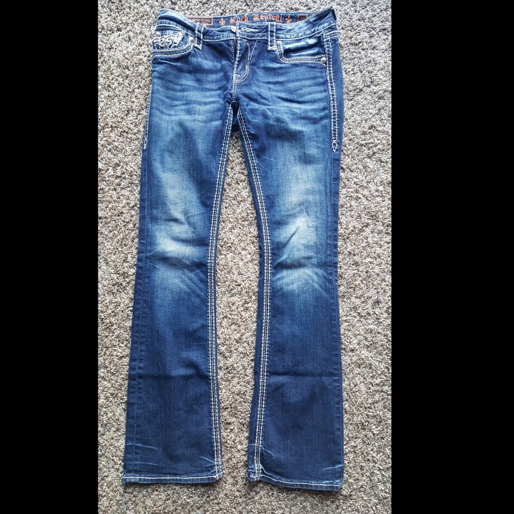 Rock Revival dark wash jeans